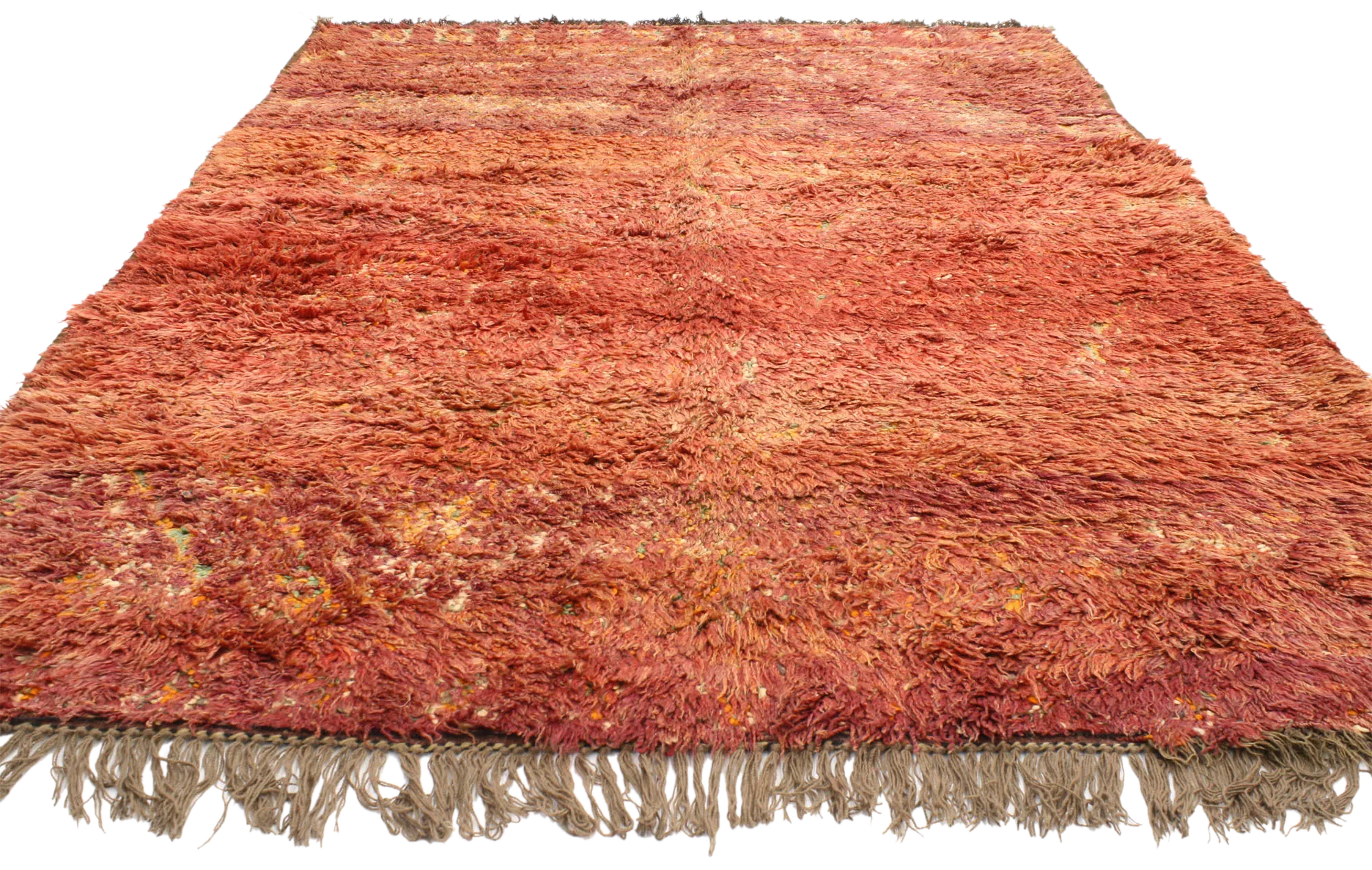 5'7" x 7'11" Vintage Moroccan Rug