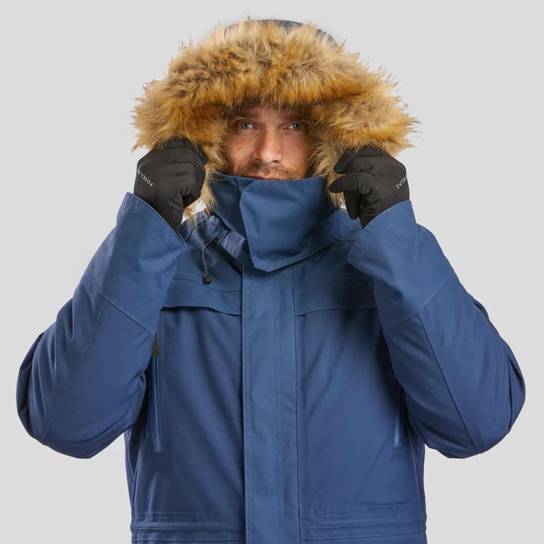 Men’s Winter Waterproof Hiking Parka - SH900  -20°C