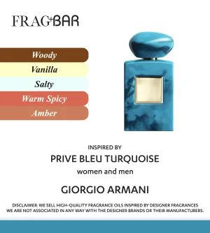 PRIVE BLEU TURQUOISE