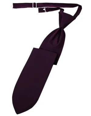 Raisin Herringbone Kids Necktie