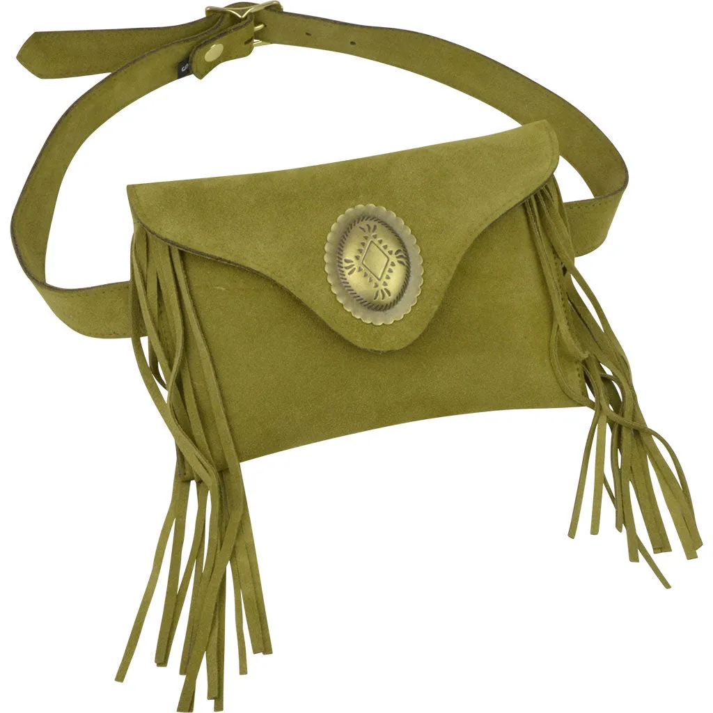 Suede Georgie Belt Bag